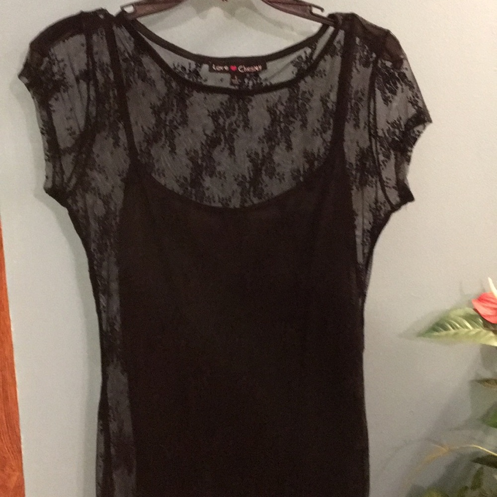 Black Lace Dress